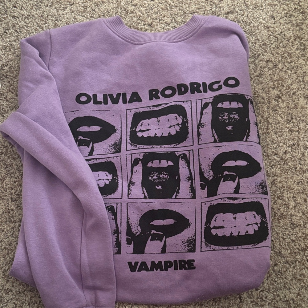 Target Purple Graphic Sweatshirt